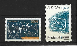 Europe CEPT 2008 The Letter Andorra French + Spanish ** (MNH) - Picture 1 of 1