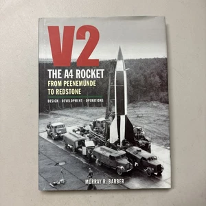 V2 The A4 Rocket Hardcover Book w/ Dustjacket Murray R. Barber - B14 - Imagen 1 de 9