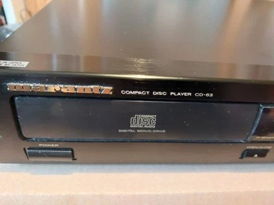 Marantz Compakt Disc Player CD-63  Compact Disc Player schwarz - Bild 1 von 4
