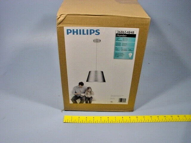 Philips 368654848 Luz de suspensión Humber de montaje flexible; aluminio; halógeno E26 Foto 1 de 1