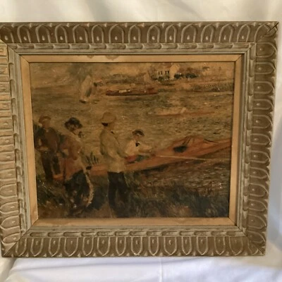 20” x 16”Renior Painting Reproduction Oarsmen at Chatou - Image 1 of 4