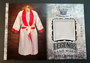Larry Holmes 2023 Sportkings Heavyweight Champ Fight Memorabilia Worn Robe - Picture 1 of 3