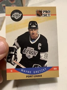 Wayne Gretzky Kings 1990 Pro Set Point Leader #394 - Bild 1 von 2