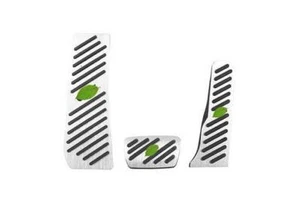 Fit For Cadillac CT5 2020-2022 Footrest Pad Pedal Cover Trim 1X Silver Aluminum - Picture 1 of 6