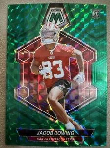 Panini Prizm 2024 - Rookies Green Prizm #335 Jacob Cowing (RC) - Imagen 1 de 2
