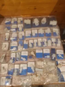 Posten Neu 50 Marine Kunststoff Sanitär Armaturen verschiedene Größen - Bild 1 von 12