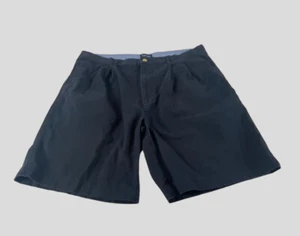 St John’s Bay Herren Gr. 40 dunkelblau Bermuda Shorts vorne flach geknöpft Taschen - Bild 1 von 8