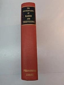 The Encyclopedia of Radio and Television 1957 Second Edition Hardcover Vintage - Picture 1 of 13