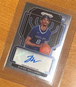 2021-22 Panini Prizm Rookie Signatures Ziaire Williams #RS-ZWL Rookie Auto RC - Picture 1 of 3