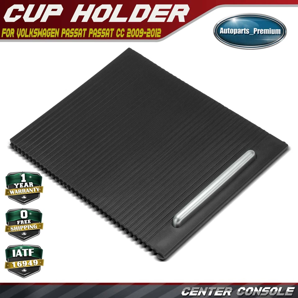 Cubierta de persiana corredera enrollable portavasos consola central para Volkswagen Passat CC Foto 1 de 4