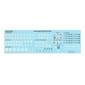 ULTRAMARINES Space Marines Indomitus Transfer / Decal Sheet 40K - Foto 1 di 1