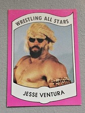 JESSE VENTURA WRESTLING ALL STARS 1982 SERIES B #20 card