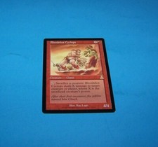 Bloodshot Cyclops    Urza's Destiny Magic The Gathering  Vintage 1999  Rare