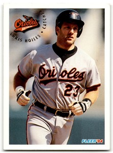 1994 Fleer Chris Hoiles Baltimore Orioles #6
