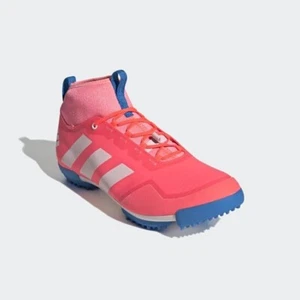 NEW Adidas The Gravel Cycling Shoes GW5331 Neon Pink / Blue US Womens 5 Mens 4 - Picture 1 of 5