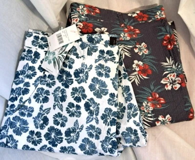2 Pantalones Cortos Chinos Jachs NY Seersucker Para Hombre TALLA 36 Blanco Azul Gris Tropical Nuevos con Etiquetas Foto 1 de 4