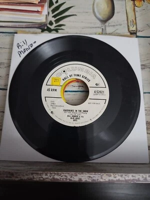 50s Bluegrass 45 BILL MONROE Footprints In The Snow /Kentucky COLUMBIA promo VG  - Image 1 of 2