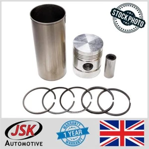 Piston with Liner & Rings Set for MF Perkins A3.152 A4.203 Engines 91.35mm Bore - Picture 1 of 1