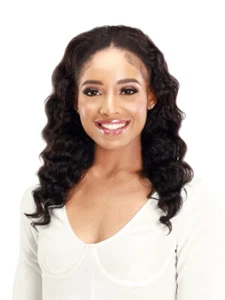 SIS SISTER WIG 100% HUMAN HAIR HALF WIG STRETCHABLE CAP HR-HF RONI - Picture 1 of 3