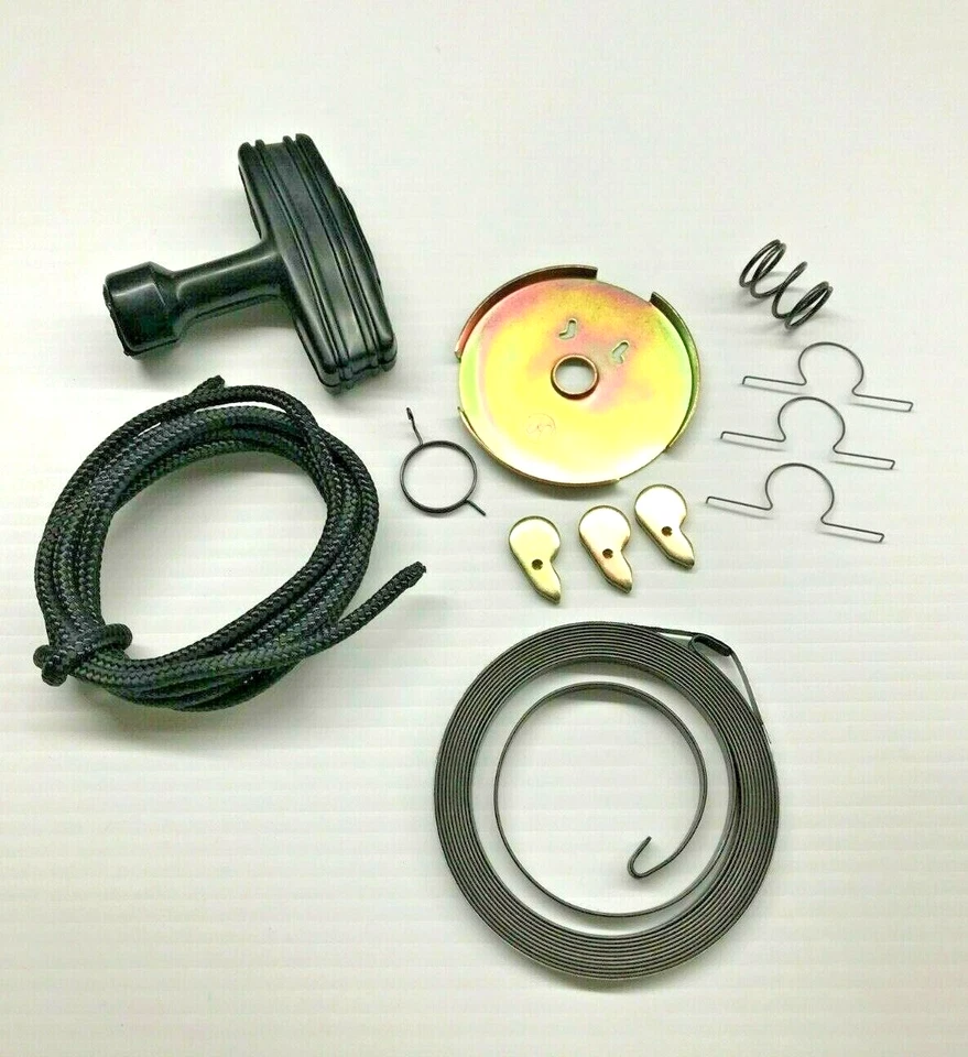 Kit de reconstrucción de resorte de arranque de retroceso, cuerda, mango y arranque de tracción HONDA 79-84 ATC110 Foto 1 de 1