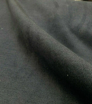 Tapicería de chenilla Saluki tela gris carbón por yarda  Foto 1 de 3