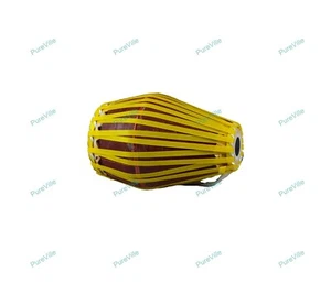 New Kids Mridanga Khol Fiber Red Mridangam khol Musical Instrument - Foto 1 di 12