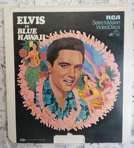 Elvis Presley Blue Hawaii 1981 Selectavision CED Videodisc RCA Untested - Picture 1 of 2