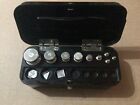Vintage Calibration Set Soviet Set of Weights for Scales in Bakelite box 1970's