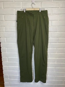 Barbour Berwick Size 36 Pants Green Very Rare Outdoor - Picture 1 of 23
