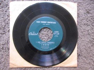 ANDY GRIFFITH "MAKE YOURSELF COMFORTABLE" EX 1955 CAPITOL 7" LIVE HUMOR MONOLOGS - Picture 1 of 5