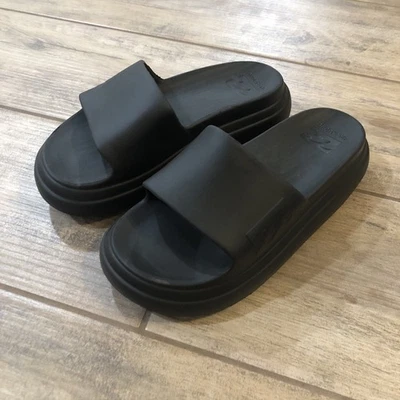 Sandalias BILLABONG Recovery Cloud Slide negras para mujer talla 8 Foto 1 de 4