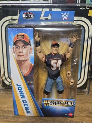 Figura de acción Mattel WWE Elite Collection JOHN CENA serie WrestleMania XXIV Foto 1 de 4