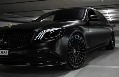 20” Black Wheel Rims Fits Mercedes Benz E350 S550 S450 S560 SL500 AMG - Image 1 of 4