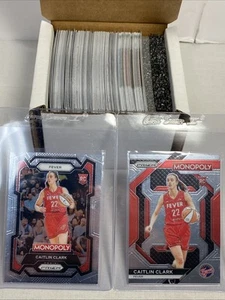 Juego completo de 100 cartas Panini Prizm WNBA Monopoly 2024 #1-72 + juego de insertos #1-28 - Imagen 1 de 22