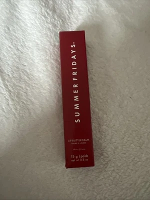 Summer Fridays Lip Butter Balm New WithSealed Box 0.5 oz/15g Hydration Shine DE - Bild 1 von 3