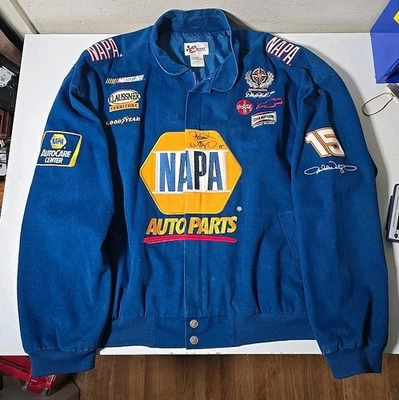 Chaqueta de carreras Michael Waltrip Chase Authentics Napa para hombre XXL autografiada sin certificado de autenticidad Foto 1 de 4