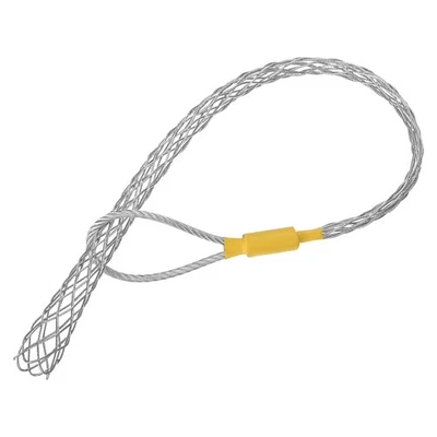 Cable Pulling Grip 1.7FT Single Head Galvanizing Steel for 20-25mm Cable Yellow - Image 1 of 4