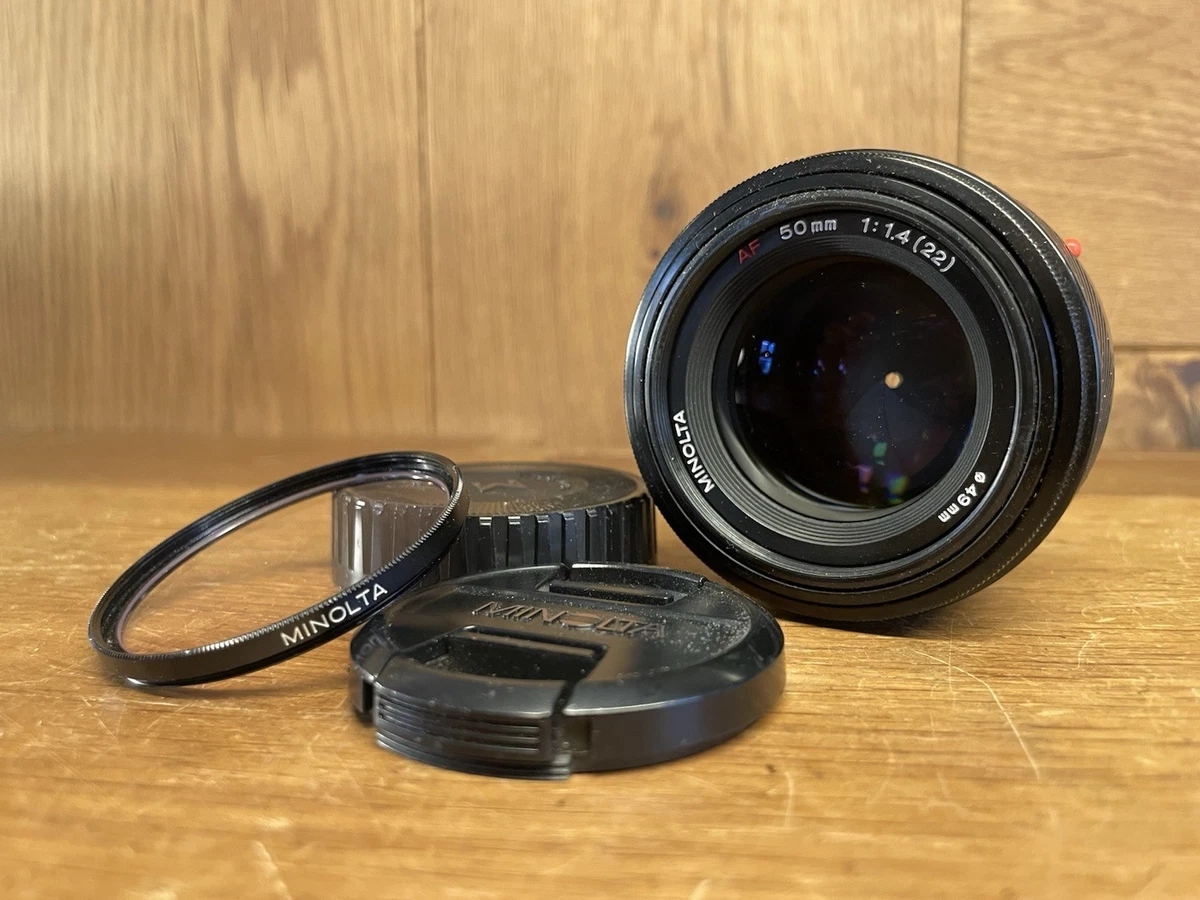 Minolta f/1.4 Lenses 50mm Focal for sale - eBay