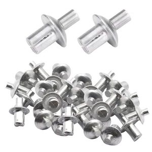 100PCS Rivets d'entraînement en alliage d'aluminium Marteau Drive Expansion Clou en aluminium 1995 - Photo 1/8