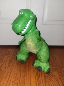 Disney Toy Story Big Roarin Rex Fisher Price Squeeze Roar Dinosaurier Plüschfigur - Bild 1 von 5