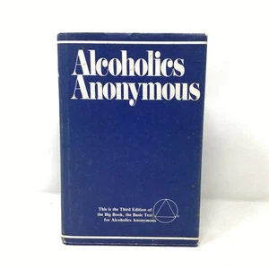 Alcoholics Anonymous 3rd Edition, 34th Printing Hardcover, 1989 with dustjacket - Picture 1 of 9