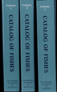 Catalog of Fishes (Three Vols with CD) - Imagen 1 de 5