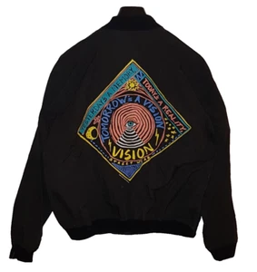 VISION STREET WEAR Vintage Jacket - NOS 80s Skateboard Fashion - S - "Reality" - Picture 1 of 8