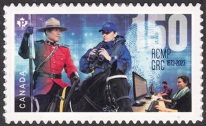 2023 Canada SC# 3381-Royal Mounted Police-150th Anniversary-from booklet-M-NH - Picture 1 of 1