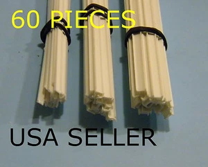 STYRENE I BEAM - 60 PIECE ASSORTMENT - 3 SIZES - Picture 1 of 2