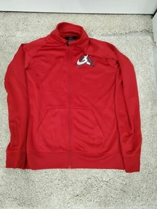 VTG Nike Air Jordan Jumpman Full Zip Hooded Hoodie Sweatshirt Youth Size XL - Picture 1 of 4