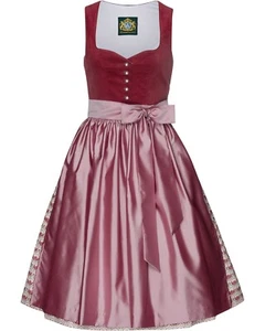 Hammerschmid Feincord Midi-Dirndl Rothsee midi Dirndl Herzförmiger Ausschnitt - Bild 1 von 6