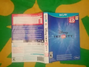 Disney Infinity 2.0 Nintendo Wii U Cover Art Only - Picture 1 of 1