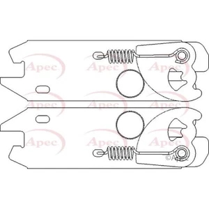 Kit Ajustador de Frenos APEC ADB3000 - OE Pieza de Ingeniería de Precisión de Alta Calidad - Imagen 1 de 2