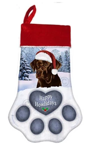 Calza Natalizia - Cioccolato Labrador Retriever Inglese - Foto 1 di 1